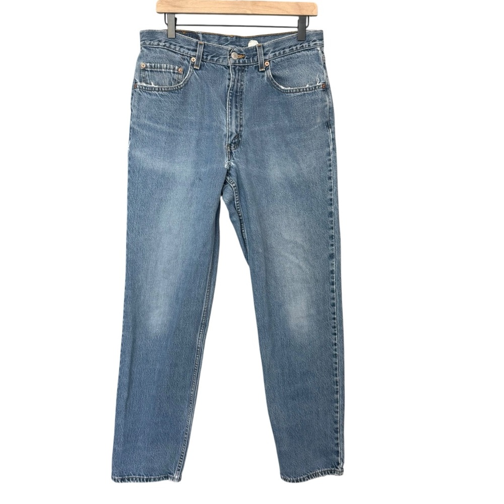 Vintage Levi's Men's Straight Blue Jeans 34x34